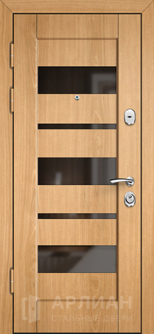 Фото №2 «Белая входная дверь с порошковым напылением №10»