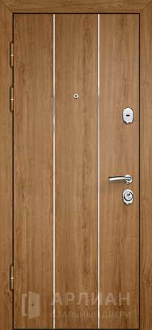 Фото №2 «Дверь МДФ шпон для загородного дома с двух сторон №556»